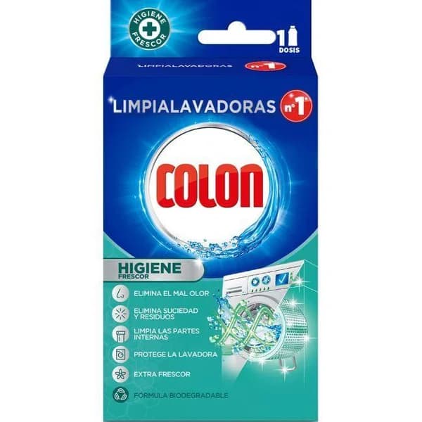 Limpia lavadoras líquido higiene COLON, caja 250 ml - 0.25 l - Imagen del producto en Findit