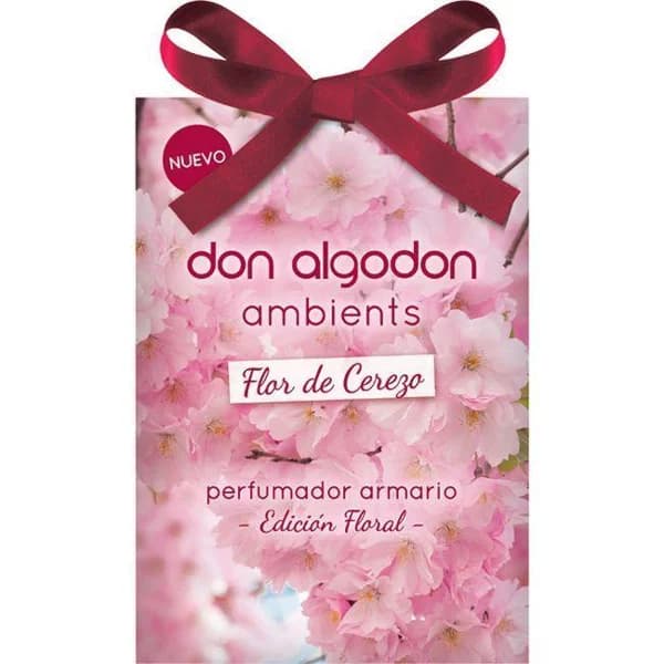 Ambientador de armario cerezo DON ALGODÓN, pack 1 ud - 1 ud - Imagen del producto en Findit