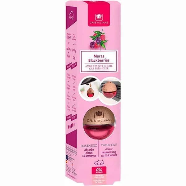 Ambientador coche mora CRISTALINAS, pack 1 ud - 1 ud - Imagen del producto en Findit