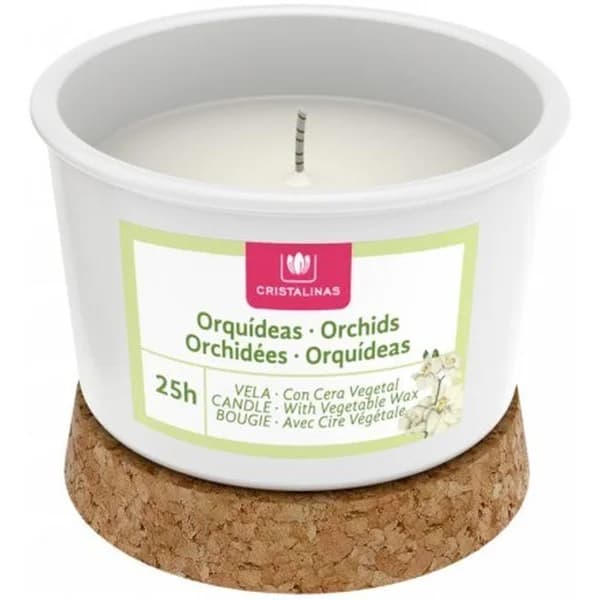 Ambientador vela orquídea CRISTALINAS, pack 1 ud - 1 ud - Imagen del producto en Findit