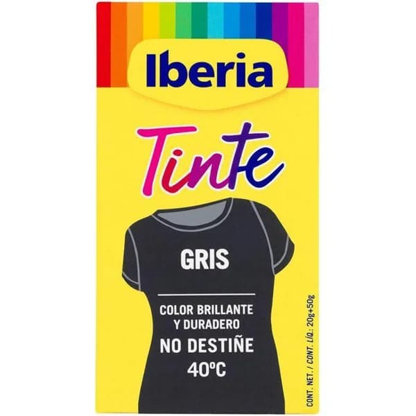 Tinte ropa gris IBERIA, caja 1 ud - 1 ud - Imagen del producto en Findit