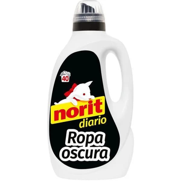 Detergente líquido ropa oscura NORIT, garrafa 40 dosis - 40 ud - Imagen del producto en Findit