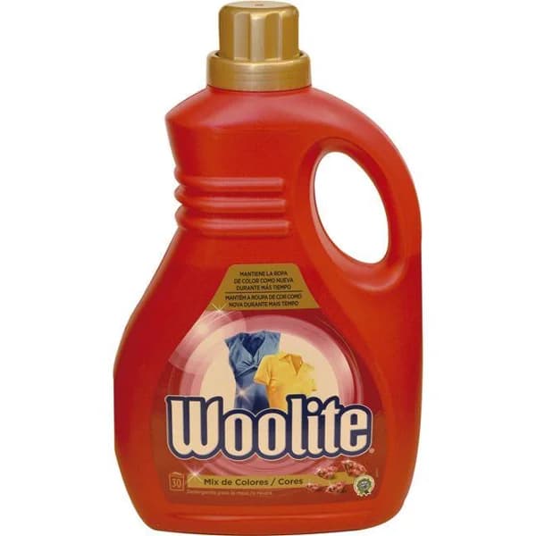 Detergente líquido mix de colores WOOLITE, garrafa 30 dosis - 30 ud - Imagen del producto en Findit