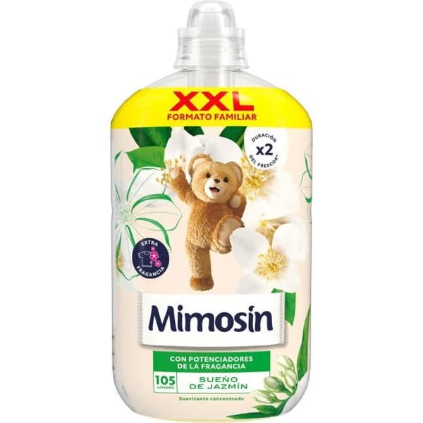 Suavizante sueño jazmín MIMOSÍN, botella 105 dosis - 105 ud - Imagen del producto en Findit