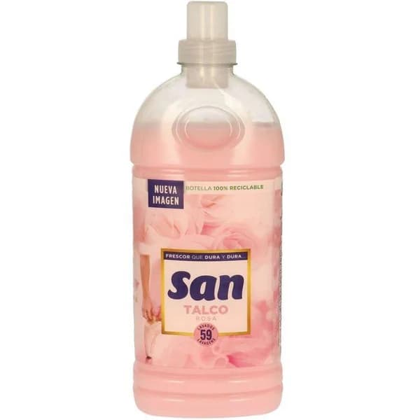Suavizante Talco SAN, botella 59 dosis - 59 ud - Imagen del producto en Findit