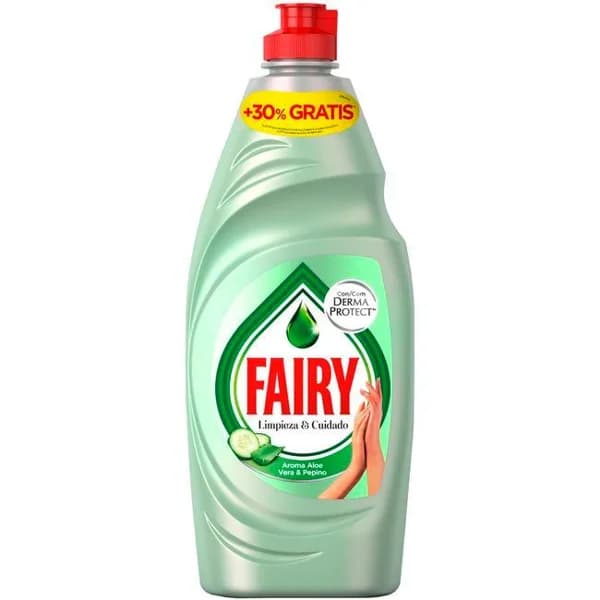 Lavavajillas a mano aloe FAIRY, botella 400+120 ml - 0.12 l - Imagen del producto en Findit