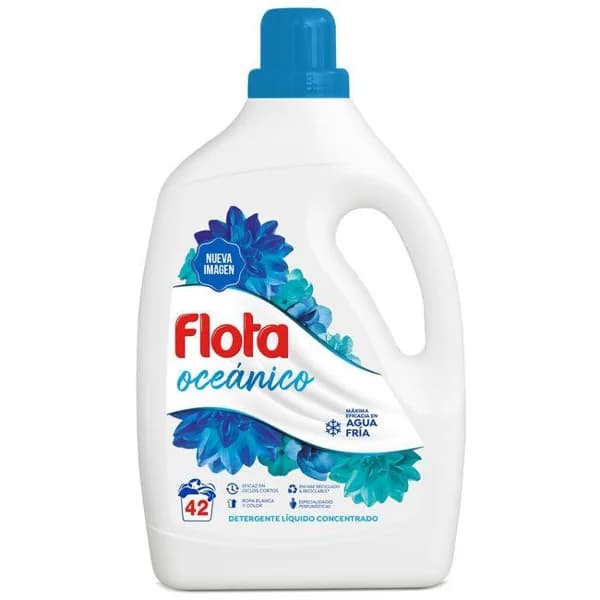 Detergente en gel oceánico FLOTA, garrafa 42 dosis - 42 ud - Imagen del producto en Findit