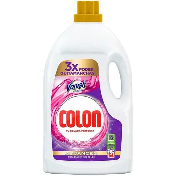 Detergente gel ultra COLON Vanish, garrafa 60 dosis - 60 ud - Imagen del producto en Findit