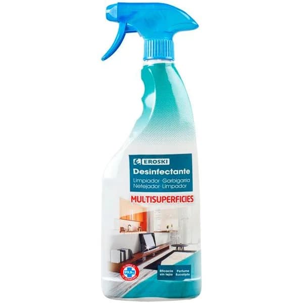 Limpiador multiusos desinfectante EROSKI, pistola 750 ml - 0.75 l - Imagen del producto en Findit