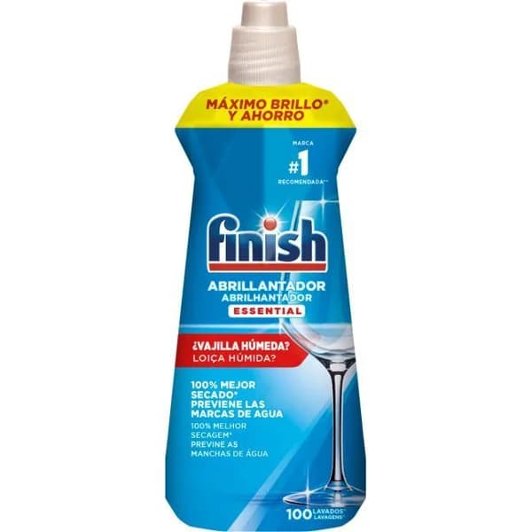 Abrillantador FINISH ESSENTIALS, botella 400 ml - 0.4 l - Imagen del producto en Findit