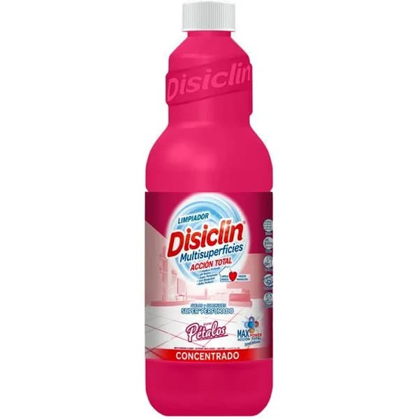 Fregasuelos superperfumado pétalos DISICLIN, botella 1 litro - 1 l - Imagen del producto en Findit