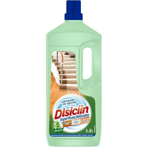 Limpiador ph neutro de aloe vera DISICLIN, garrafa 1,5 litros - 1.5 l - Imagen del producto en Findit