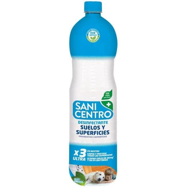 Fregasuelos Multidesinfeccion SANICENTRO, botella 1,5 litros - 1.5 l - Imagen del producto en Findit