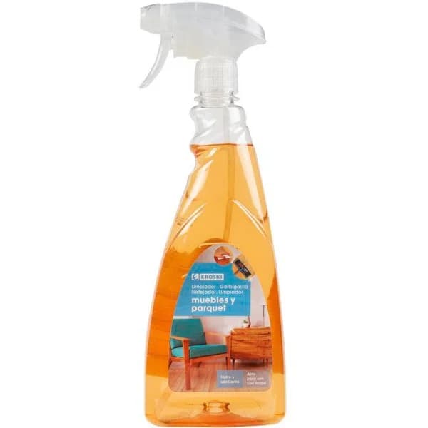 Limpia muebles madera EROSKI, pistola 750 ml - 0.75 l - Imagen del producto en Findit
