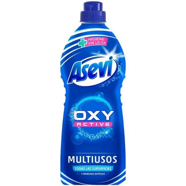 Limpiador multiudos oxy active ASEVI, botella 1,1 litros - 1.1 l - Imagen del producto en Findit