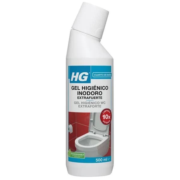 Limpiador super intenso inodoro HG, botella 500 ml - 0.5 l - Imagen del producto en Findit