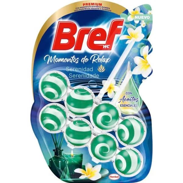 Limpiador wc relax serenidad BREF, pack 2 uds - 2 ud - Imagen del producto en Findit