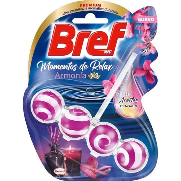 Limpiador wc relax armonía BREF, 1 ud - 1 ud - Imagen del producto en Findit