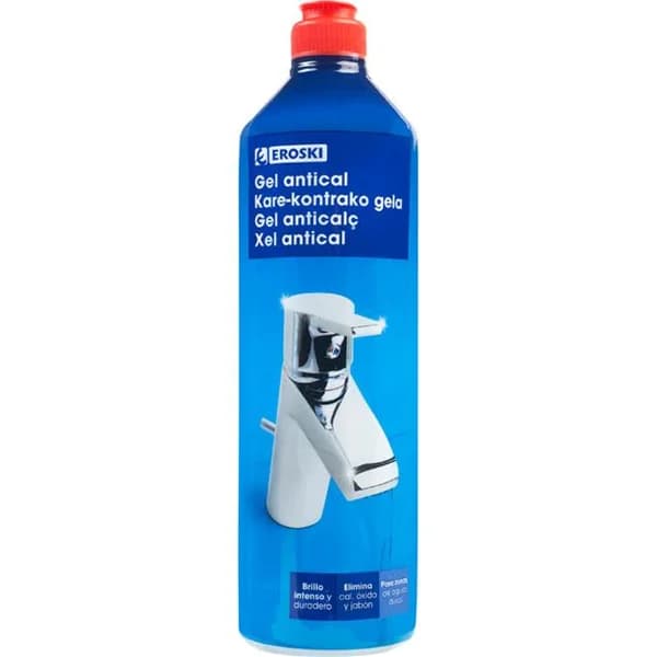 Limpiador antical en gel EROSKI, botella 750 ml - 0.75 l - Imagen del producto en Findit