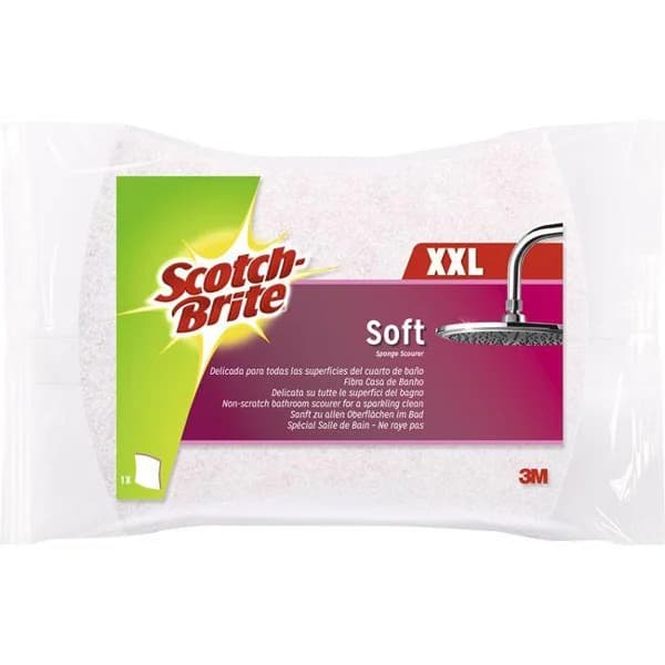 Estropajo con esponja para baños SCOTCH-BRITE, pack 1 ud - 1 ud - Imagen del producto en Findit