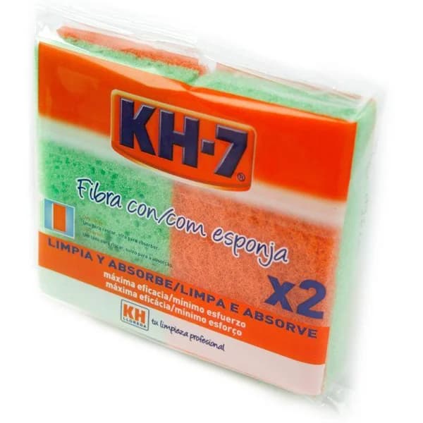 Estropajos con esponja KH-7, pack 2 uds - 2 ud - Imagen del producto en Findit