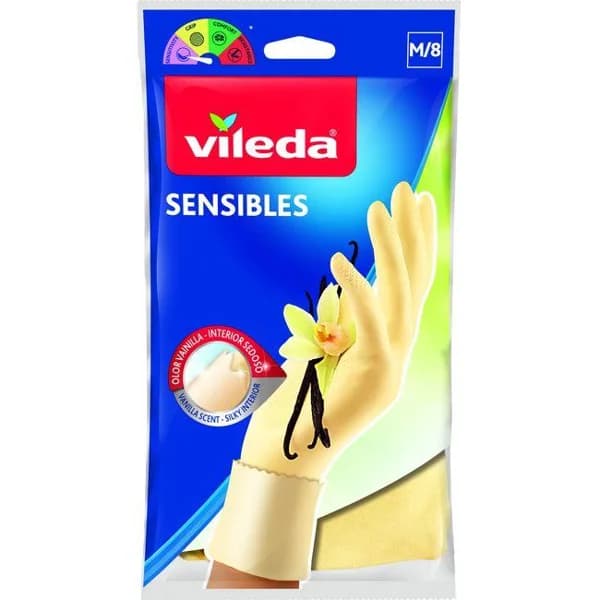 Guante sensible talla mediana VILEDA, paquete 1 par - 1 ud - Imagen del producto en Findit
