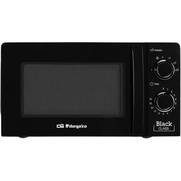 Microondas sin grill negro, 20 litros, 700W, MI2117 ORBEGOZO - 700 ud - Imagen del producto en Findit