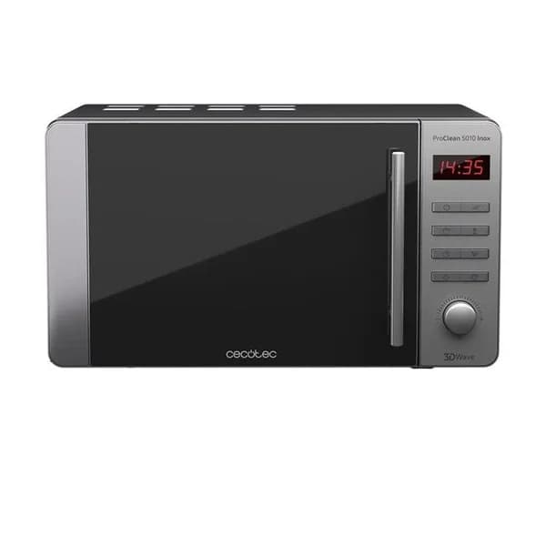 Microondas sin grill inox, 20 litros, 700 W, Pro Clean 5010 CECOTEC - 5010 ud - Imagen del producto en Findit