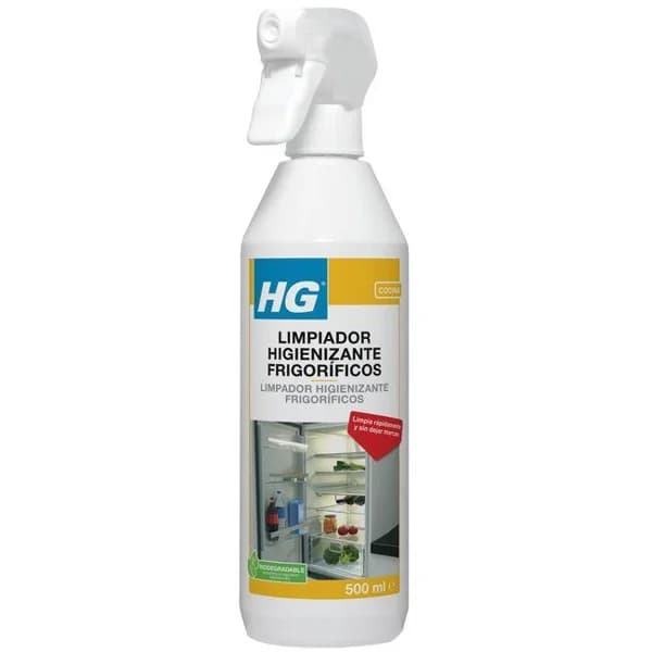 Limpiador higienizante de frigorífico HG, botella 500 ml - 0.5 l - Imagen del producto en Findit