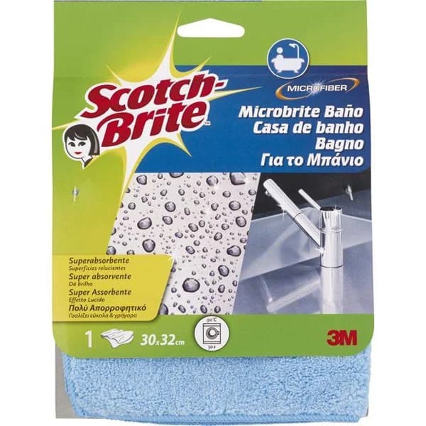Bayeta de microfibra SCOTCH-BRITE, pack 1 unid. - 1 ud - Imagen del producto en Findit