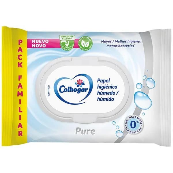 Papel higiénico pure COLHOGAR, paquete 80 uds - 80 ud - Imagen del producto en Findit