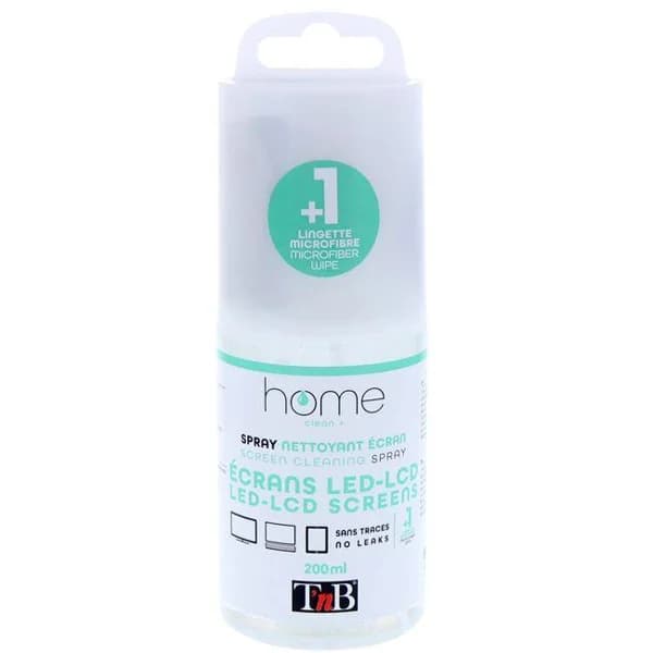 Gel limpiador de pantallas + paño microfibra NEEC200 200 ml TNB - 1 ud - Imagen del producto en Findit
