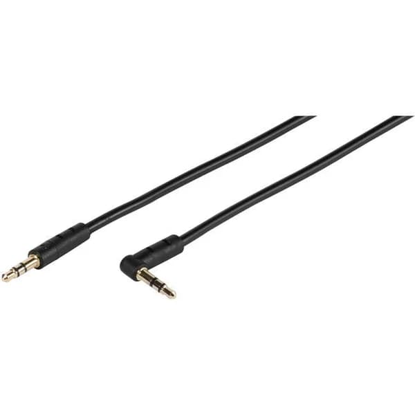 Cable de audio jack 3,5 mm estéreo, 46137 VIVANCO, 1,5 metros - 1 ud - Imagen del producto en Findit