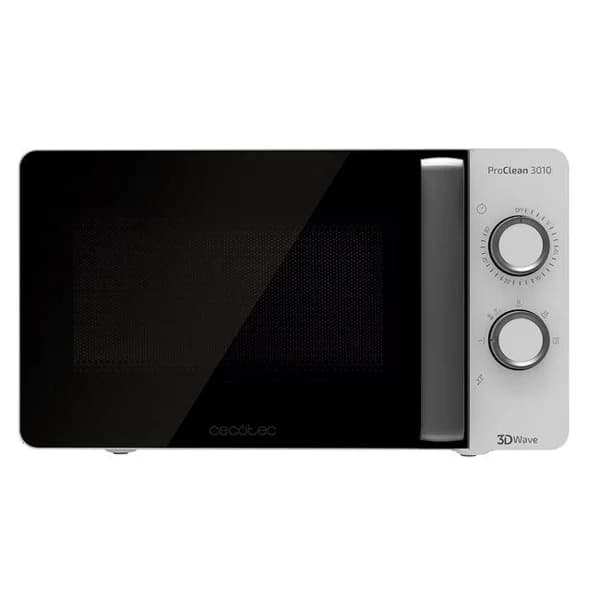 Microondas sin grill blanco, 20 litros, 700 W, Proclean 3010 CECOTEC - 3010 ud - Imagen del producto en Findit