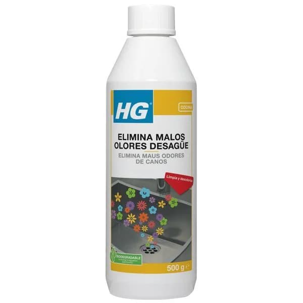 Elimina olor de desague HG, botella 500 cml - 500 ud - Imagen del producto en Findit