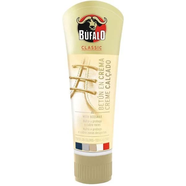 Crema incolora para calzado BÚFALO, tubo 1 ud - 1 ud - Imagen del producto en Findit