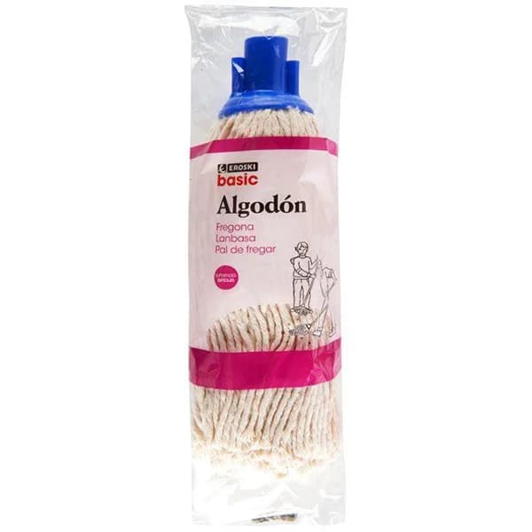 Recambio de fregona de algodón EROSKI basic, pack 1 unid. - 1 ud - Imagen del producto en Findit