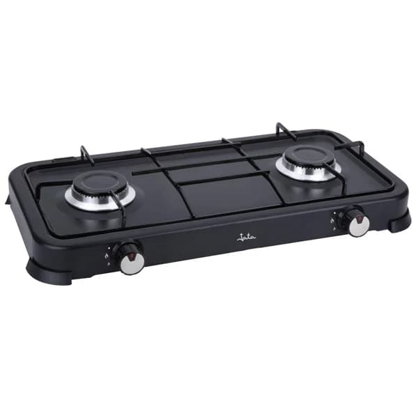 Cocina de gas portátil, 2 quemadores, JECG2702 JATA - 1 ud - Imagen del producto en Findit