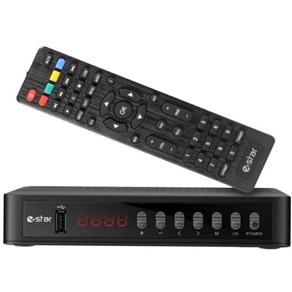 Decodificador receptor TDT DVB-T/T2 HD, T2-618 UHD E-STAR - 1 ud - Imagen del producto en Findit