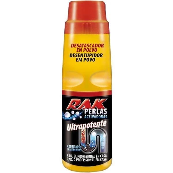 Perlas desatascador RAK, botella 375 g - 0.38 kg - Imagen del producto en Findit