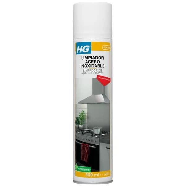 Limpieza rápida de acero inoxidable HG, spray 300 ml - 0.3 l - Imagen del producto en Findit