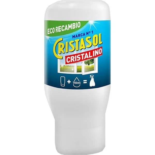 Limpia cristales CRISTASOL, eco-recarga 50 ml - 0.05 l - Imagen del producto en Findit