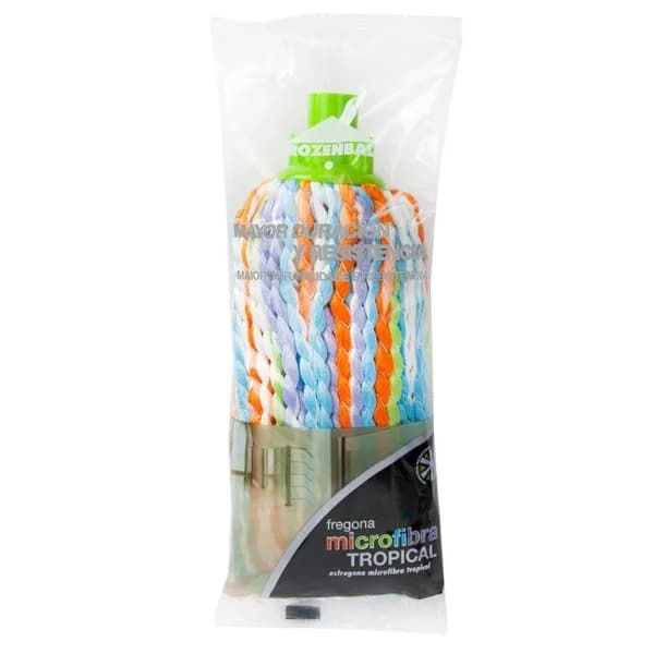 Fregona hilo microfibra tropical ROZENBAL, pack 1 ud - 1 ud - Imagen del producto en Findit