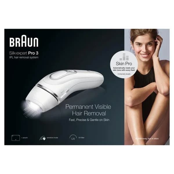 Depiladora luz pulsada, PL3020 BRAUN - 1 ud - Imagen del producto en Findit