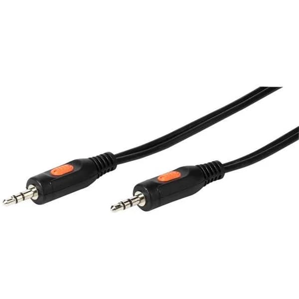 Cable de audio jack 3,5 a jack 3,5, 46044 VIVANCO, 1,5 metros - 1 ud - Imagen del producto en Findit
