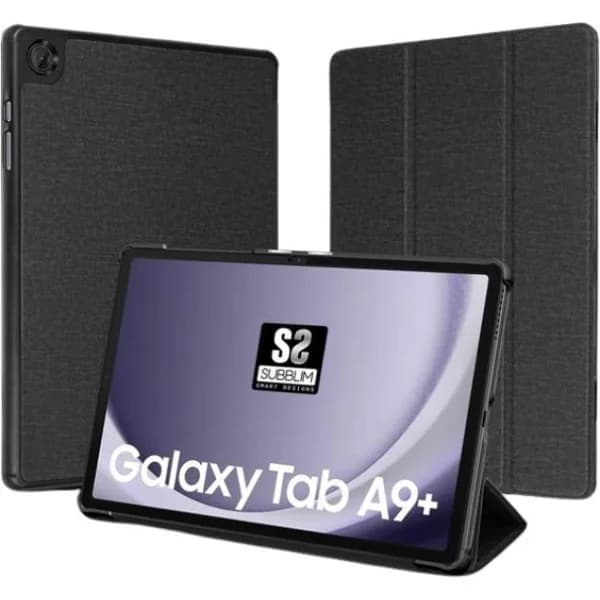 Funda negra para tablet Samsung Galaxy A9+ SUBBLIM - 1 ud - Imagen del producto en Findit