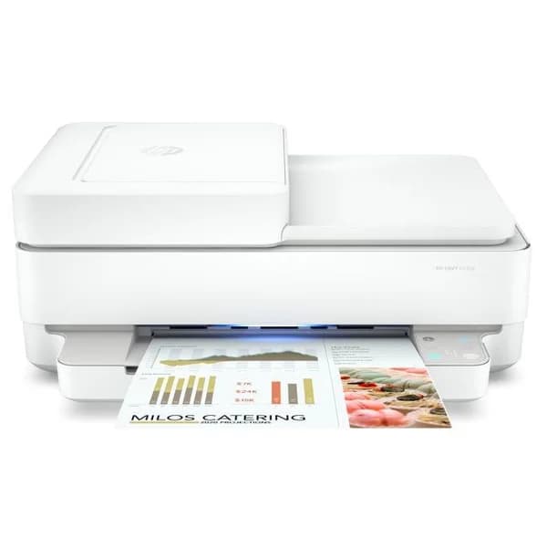 Impresora multifunción de tinta, blanca, Envy 6430e Wireless HP - 1 ud - Imagen del producto en Findit