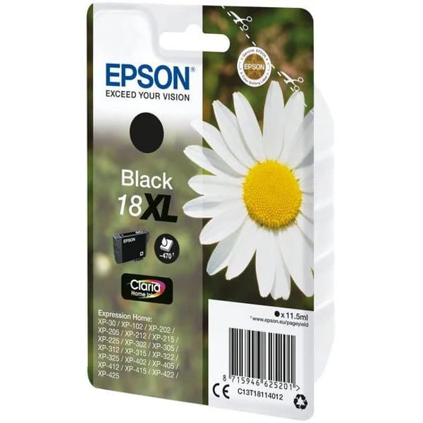 Cartucho de tinta original negro T1811 XL EPSON, 1 ud - 1 ud - Imagen del producto en Findit