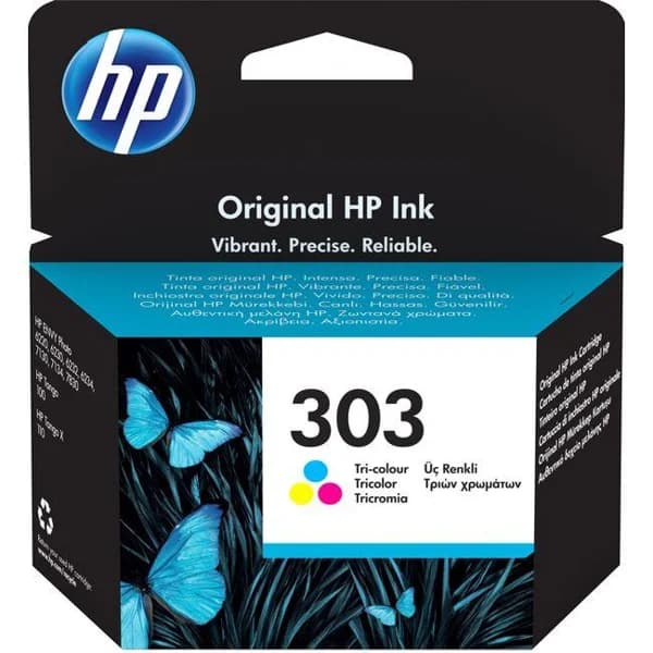 Cartucho de tinta original tricolor, T6N01AE, 303 HP, 1 ud - 1 ud - Imagen del producto en Findit