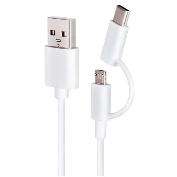 Cable Dual Lightning mini USB a USB 2.0 tipo C LT-3C PROLINX, 1m - 1 ud - Imagen del producto en Findit